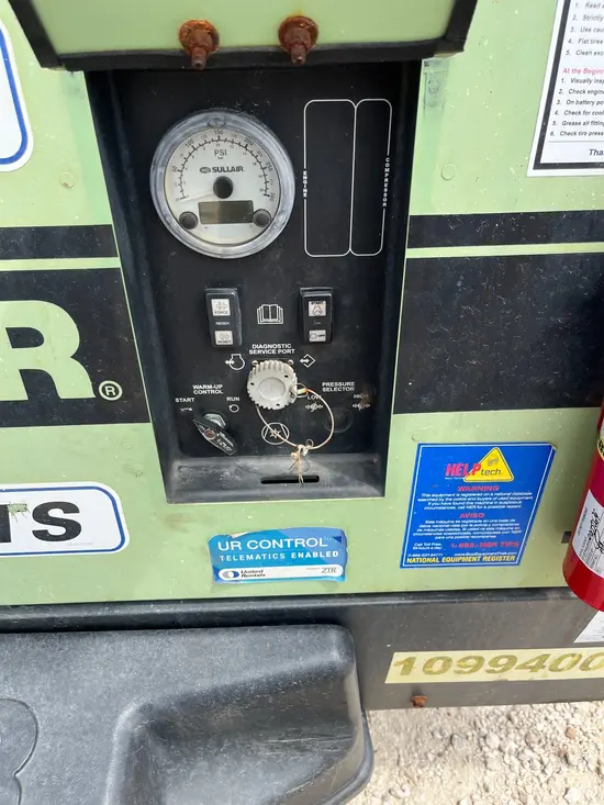 2019 Sullair 185DPQ-KU-T3 Air Compressor
