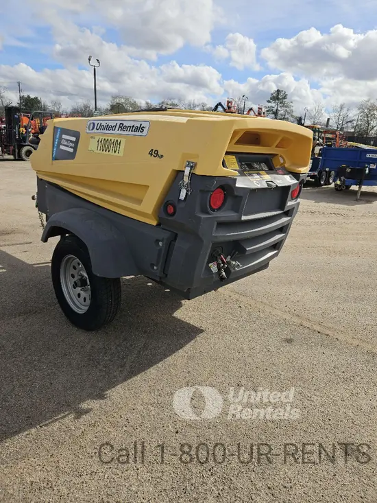 2019 Atlas Copco XAS185KD7 T4F Air Compressor