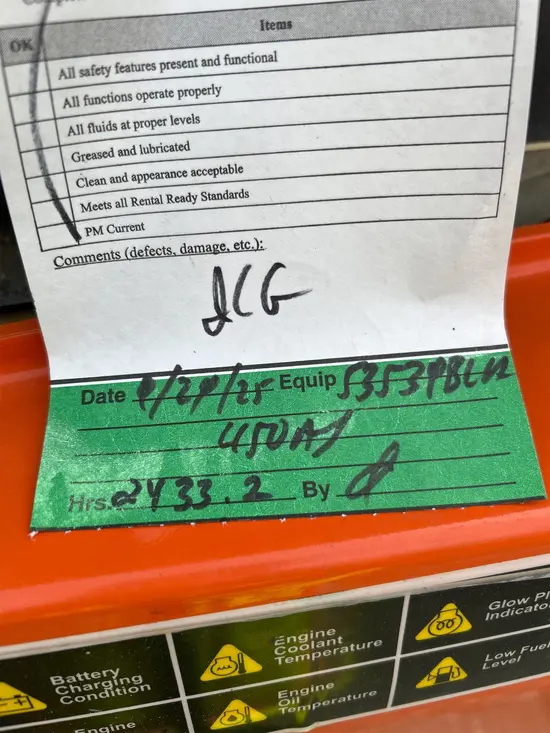 2017 JLG 450AJ Articulating Boom Lift