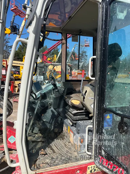 2021 Takeuchi TB370CR Mini Excavator