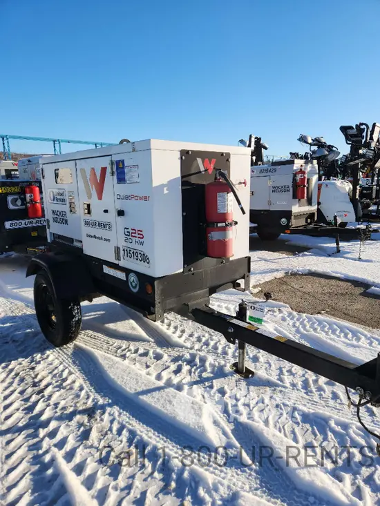 2022 Wacker Neuson G25 T4F Diesel Generator
