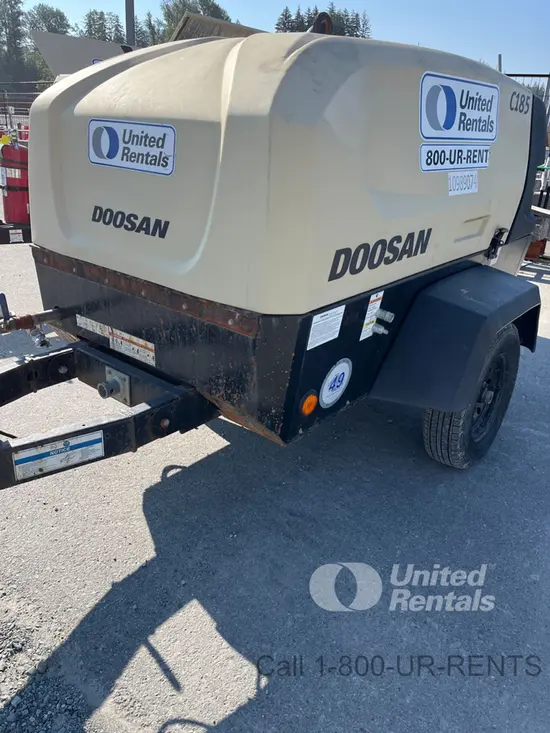 2019 Doosan C185WDO-T4F Air Compressor