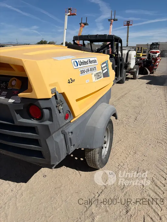 2019 Atlas Copco XAS188 KD T4F Air Compressor