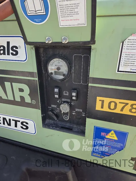2018 Sullair 185DPQ-KU-T3 Air Compressor
