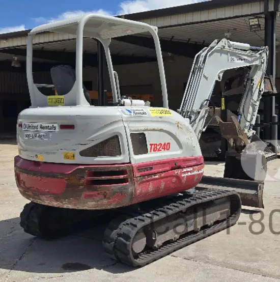 2021 Takeuchi TB240 Mini Excavator