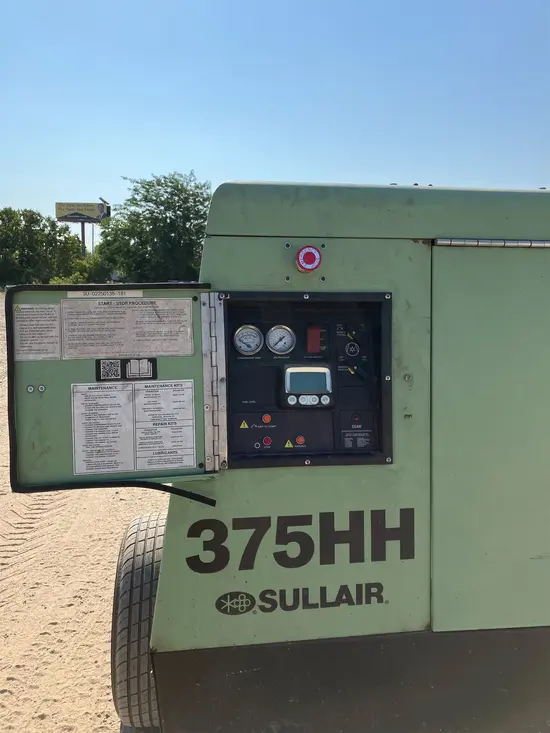 2018 Sullair 375HHAF Air Compressor