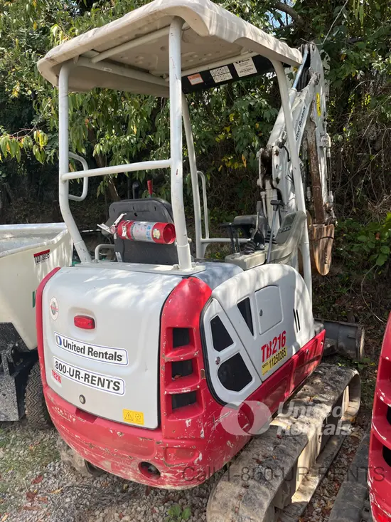 2021 Takeuchi TB216 Mini Excavator