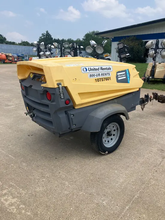 2018 Atlas Copco XAS185KD7 T4F Air Compressor