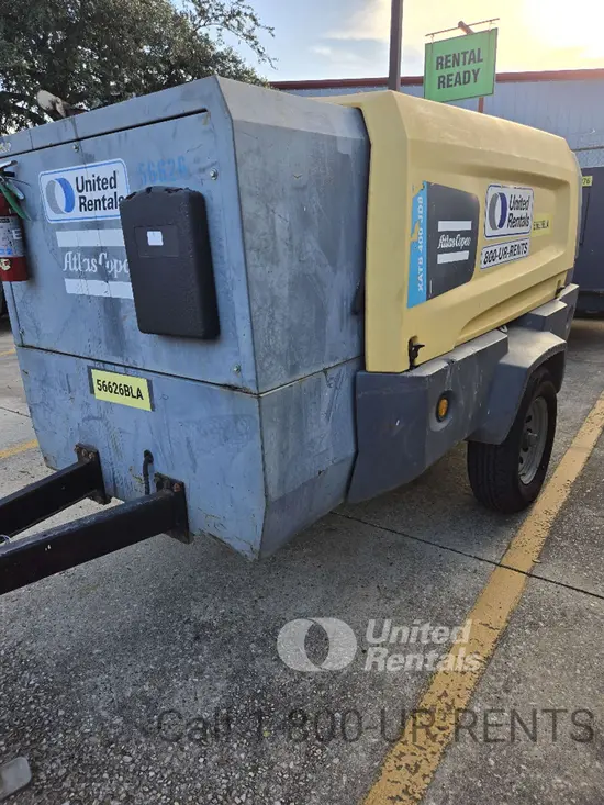 2018 Atlas Copco XATS 400 JD8FT4 Air Compressor