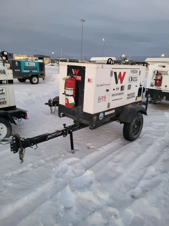 2022 Wacker Neuson G25 T4F Diesel Generator