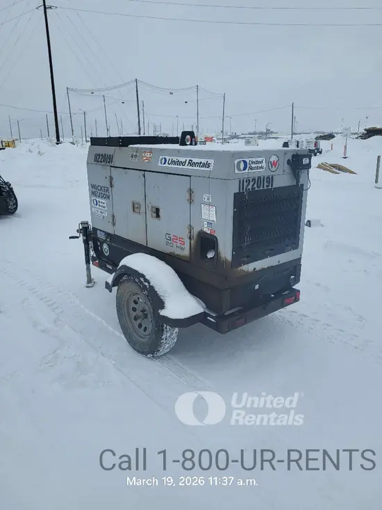 2021 Wacker Neuson G25 T4F Diesel Generator