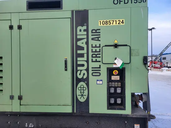 2018 Sullair OFD1550 Air Compressor
