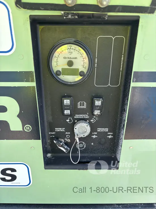 2018 Sullair 185DPQ-KU-T3 Air Compressor