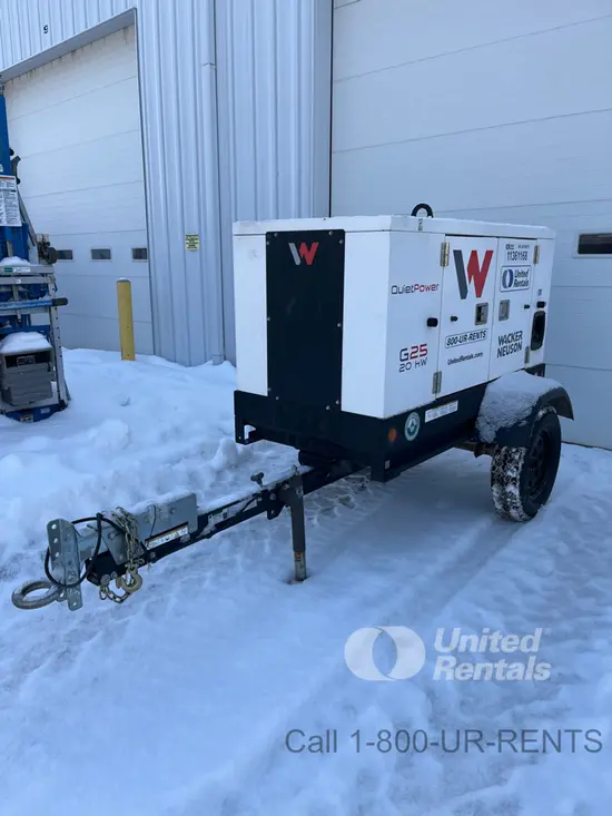 2022 Wacker Neuson G25 T4F Diesel Generator