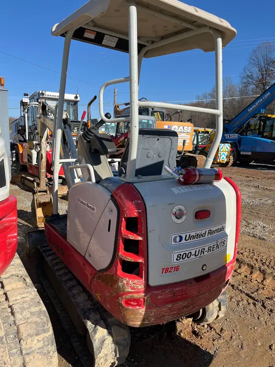 2021 Takeuchi TB216 Mini Excavator