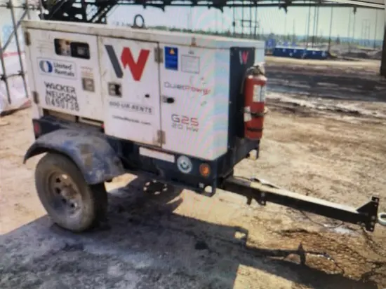 2022 Wacker Neuson G25 T4F Diesel Generator