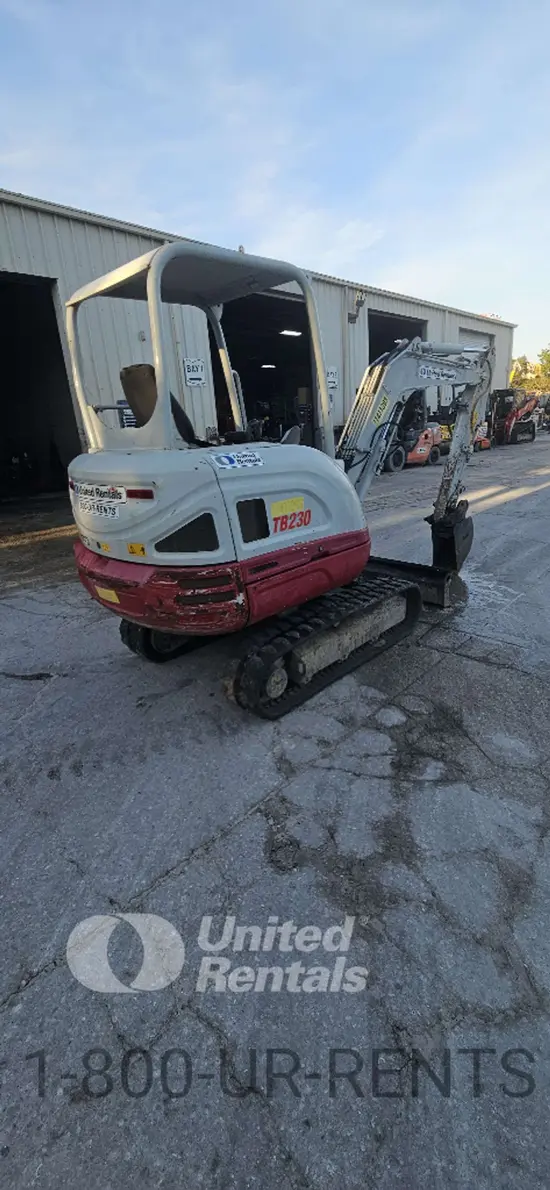 2022 Takeuchi TB230 Mini Excavator