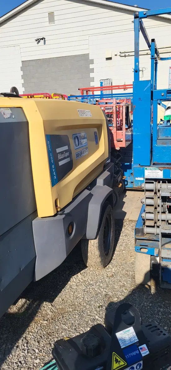 2019 Atlas Copco XATS 400 JD8FT4 Air Compressor