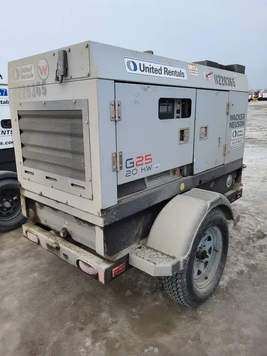 2021 Wacker Neuson G25 T4F Diesel Generator