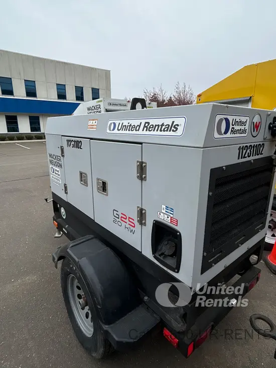 2021 Wacker Neuson G25 T4F Diesel Generator