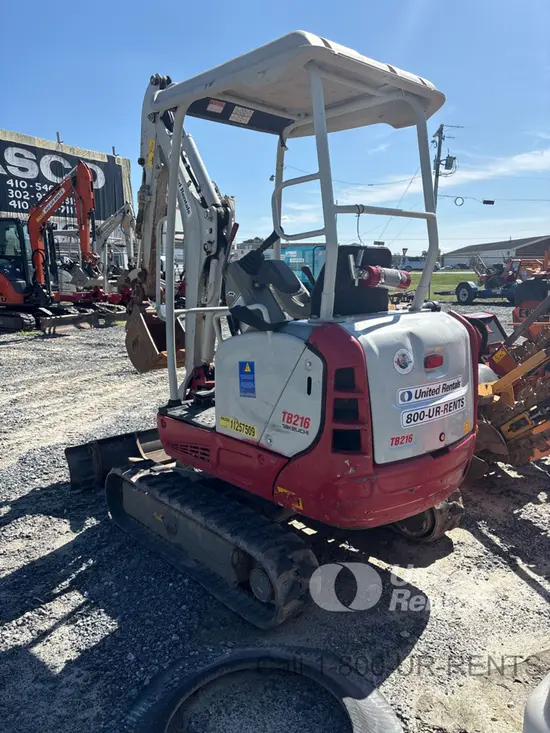 2021 Takeuchi TB216 Mini Excavator