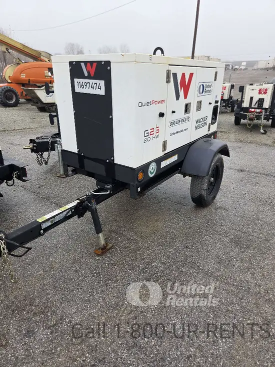 2023 Wacker Neuson G25 T4F Diesel Generator