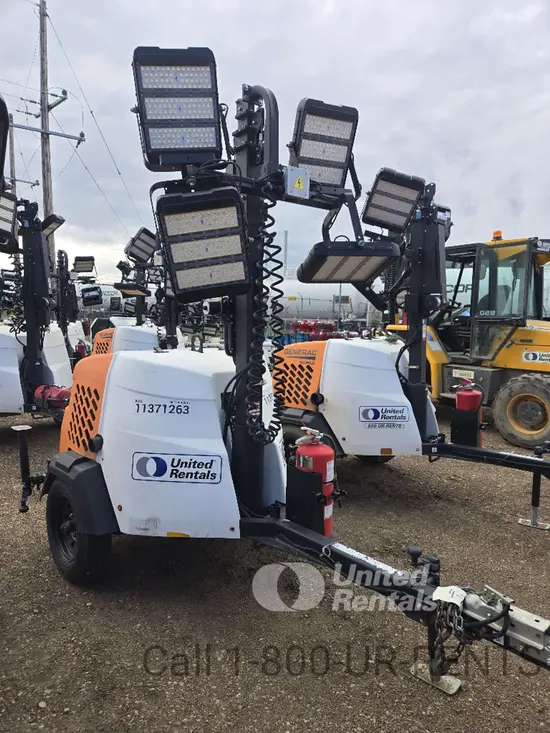 2022 Generac MLT6KDS Portable Light Tower