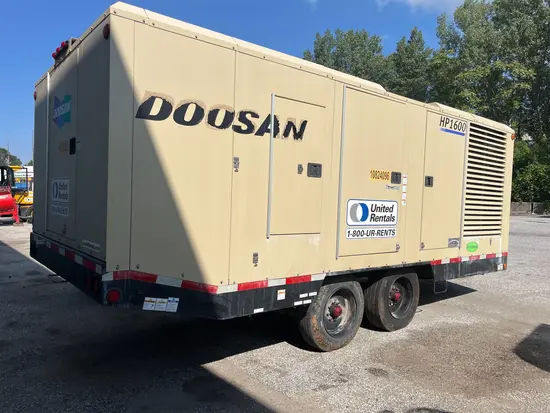 2018 Doosan HP1600WCU-T4F Air Compressor