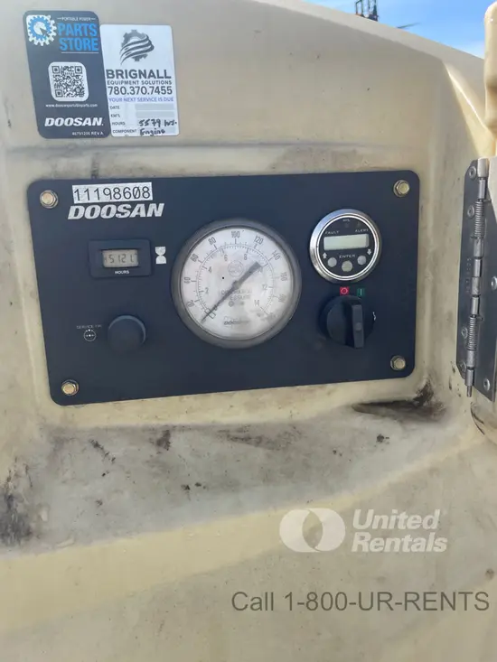 2021 Doosan C185WDO-T4F Air Compressor