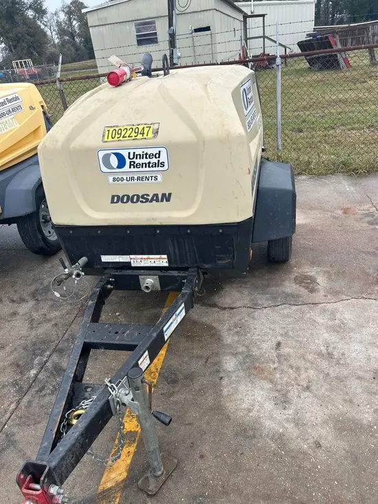 2019 Doosan C185WDO-T4F Air Compressor