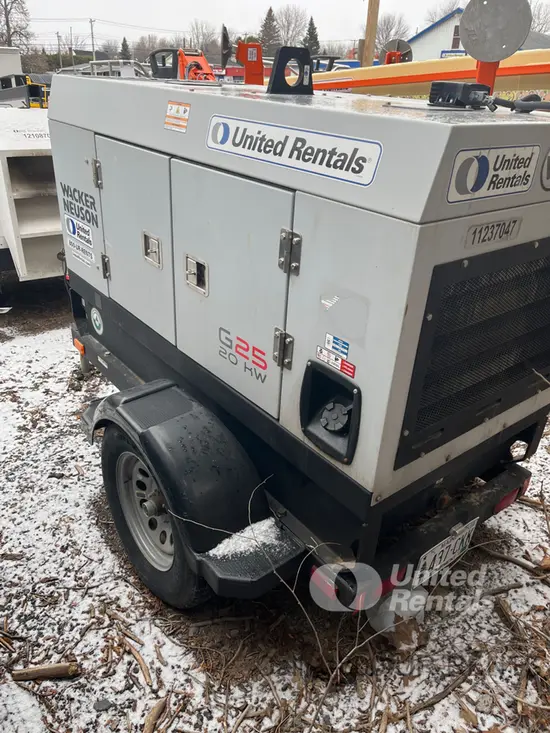 2021 Wacker Neuson G25 T4F Diesel Generator