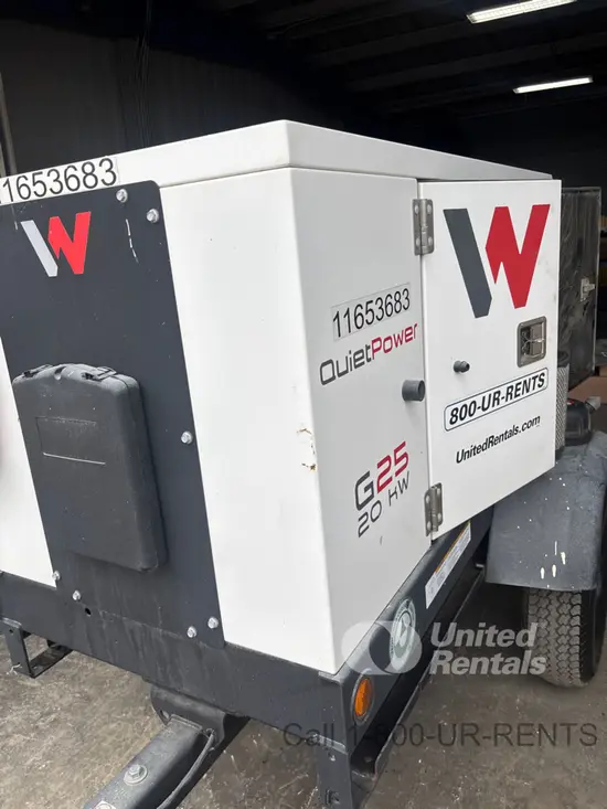 2023 Wacker Neuson G25 T4F Diesel Generator