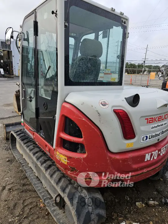 2021 Takeuchi TB370CR Mini Excavator