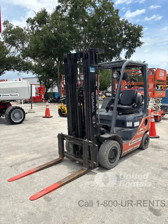 2019 Toyota 8FGU15 Warehouse Forklift