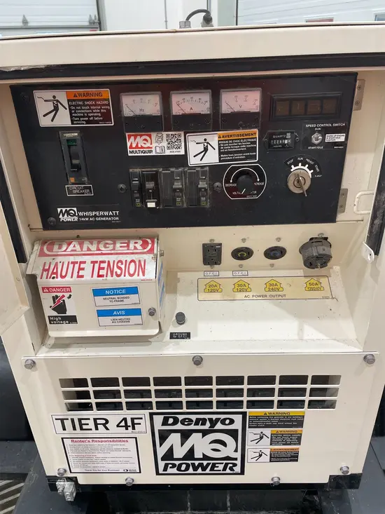 2022 Multiquip DCA15SPXU4F Diesel Generator