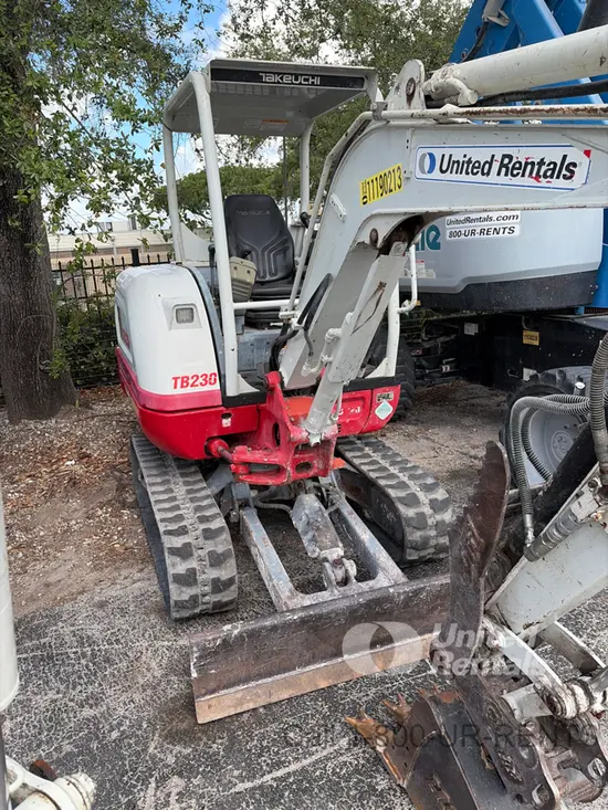 2021 Takeuchi TB230 Mini Excavator