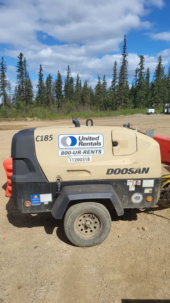 2021 Doosan C185WDO-T4F Air Compressor