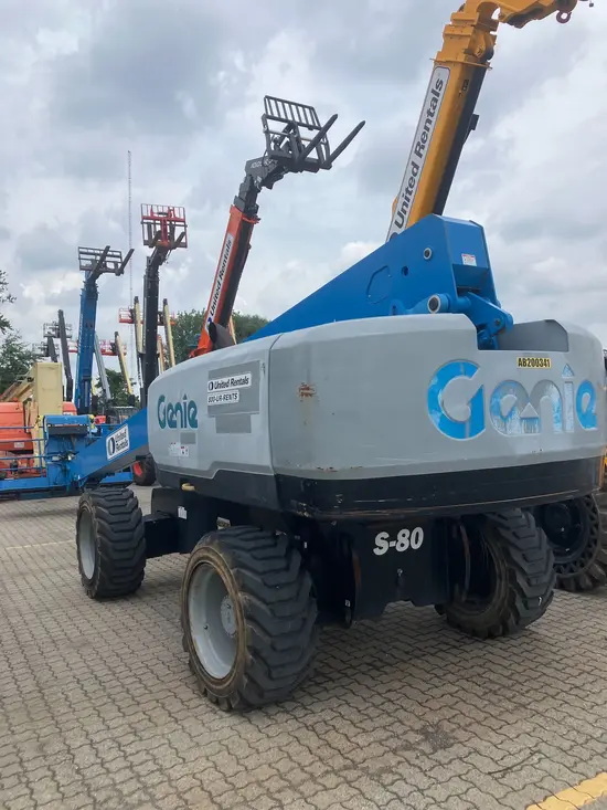 2017 Genie S-80X Boom Lift