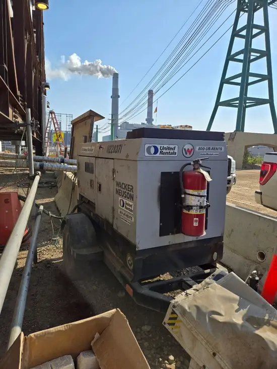 2021 Wacker Neuson G25 T4F Diesel Generator