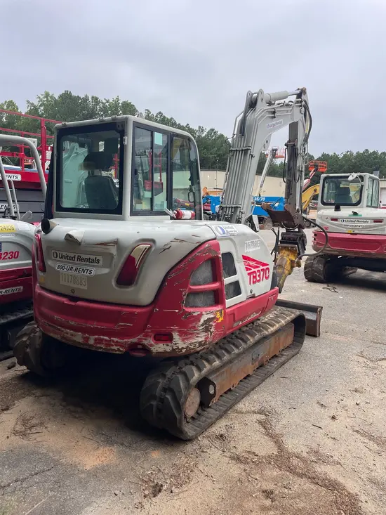 2021 Takeuchi TB370CR Mini Excavator