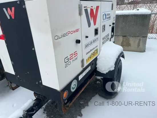 2022 Wacker Neuson G 25 Diesel Generator