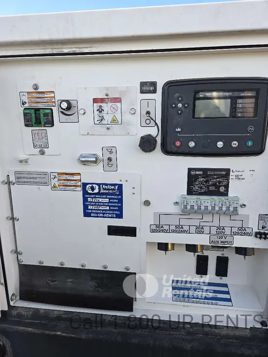 2023 Wacker Neuson G50 T4F 600V Diesel Generator