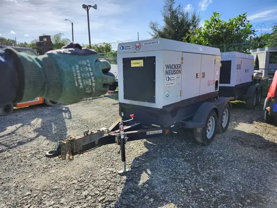 2019 Wacker Neuson G50 T4F Diesel Generator