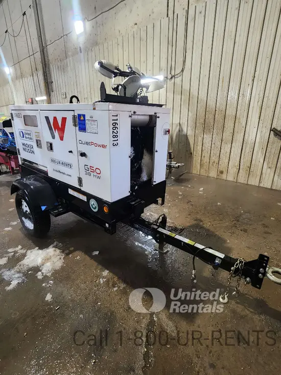 2023 Wacker Neuson G50 T4F 600V Diesel Generator