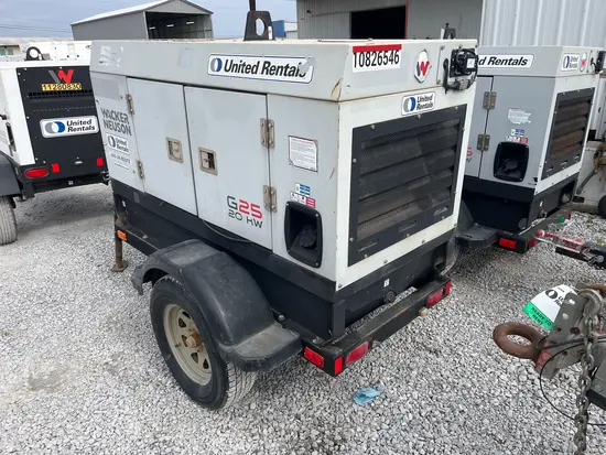 2018 Wacker Neuson G25 T4F Diesel Generator