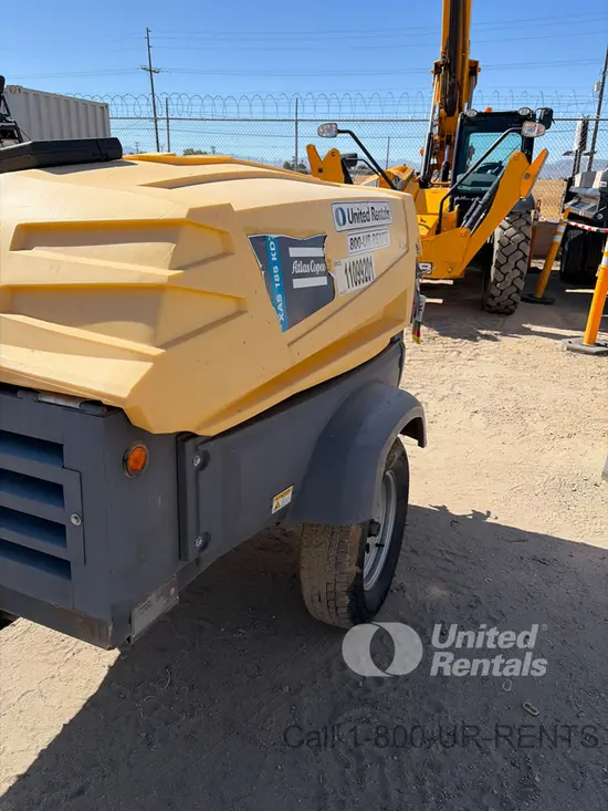 2019 Atlas Copco XAS188 KD T4F Air Compressor