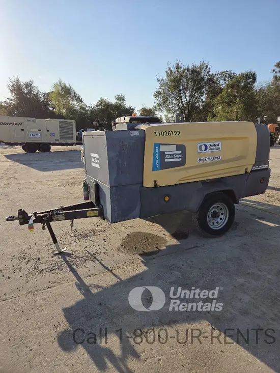 2019 Atlas Copco XATS 400 JD8FT4 Air Compressor
