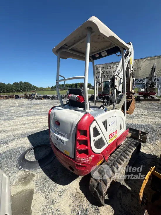 2021 Takeuchi TB216 Mini Excavator