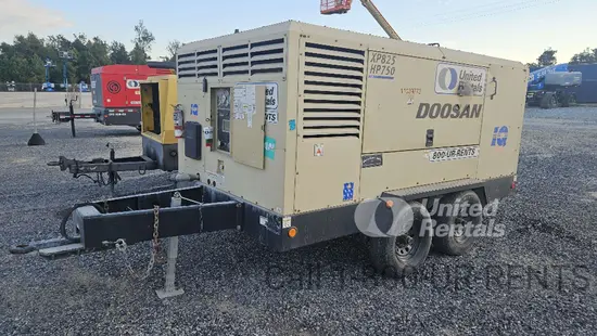 2020 Doosan XP825/HP750WCU Air Compressor
