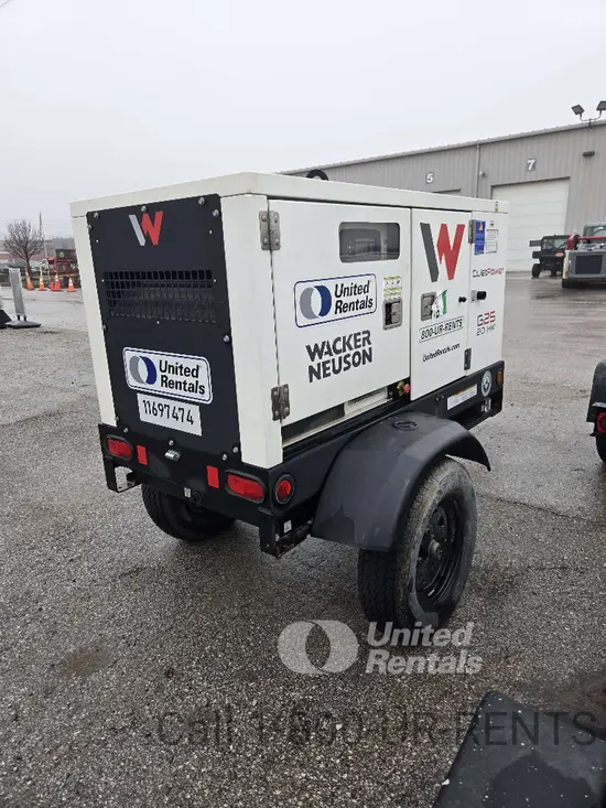 2023 Wacker Neuson G25 T4F Diesel Generator